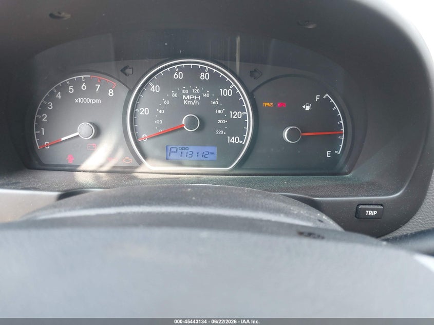 2009 Hyundai Elantra VIN KMHDU46D79U673800 IAAI salvage auction — LEFT & RIGHT, Salvage (Texas), sold $600 on 2026-07-15 (photo 7)