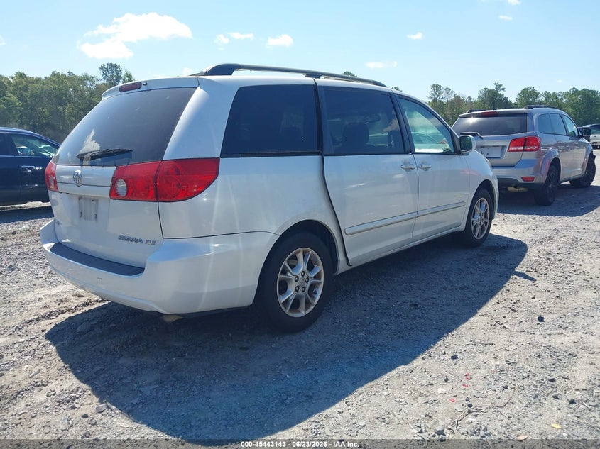 2006 Toyota Sienna VIN 5TDZA22CX6S433323 IAAI salvage auction — NORMAL WEAR, Clear (South Carolina), sold $950 on 2026-07-07 (photo 4)