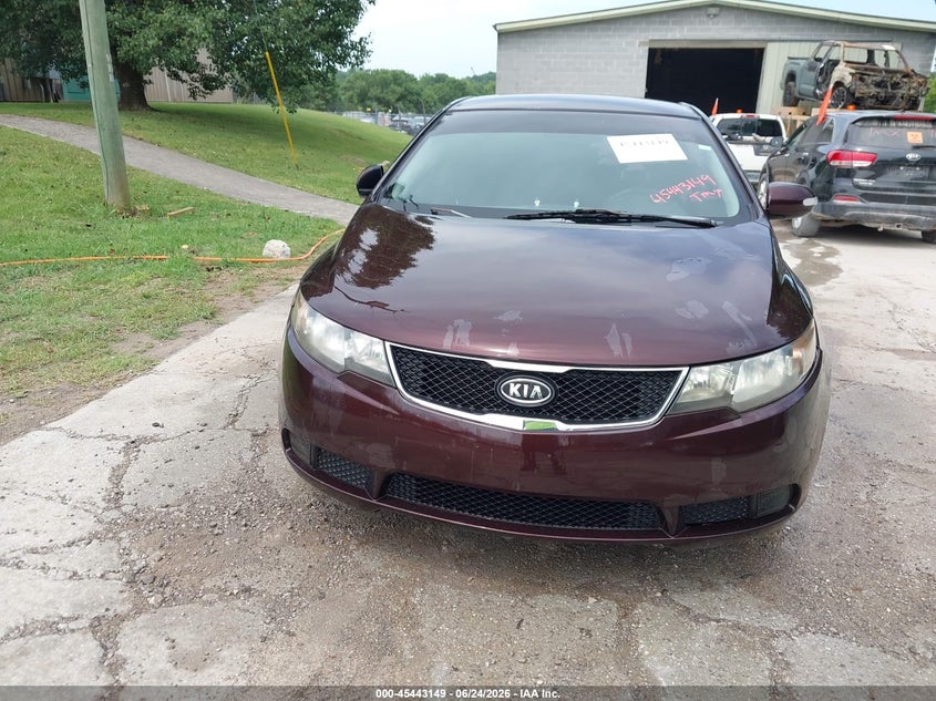 2010 Kia Forte VIN KNAFU4A29A5158344 IAAI salvage auction — NORMAL WEAR, Clear (Tennessee), sold $225 on 2026-07-15 (photo 6)
