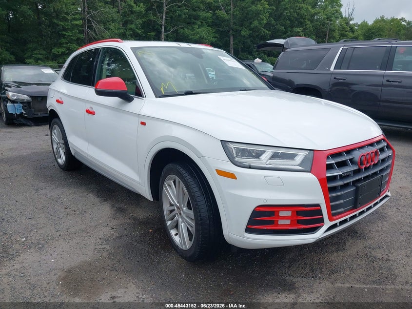 2019 Audi Q5 VIN WA1BNAFY8K2019328 IAAI salvage auction — REAR END, Salvage - Greater Than 75% (Maryland), sold $10,850 on 2026-07-22 (photo 1)