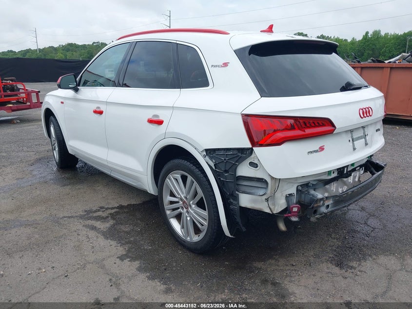 2019 Audi Q5 VIN WA1BNAFY8K2019328 IAAI salvage auction — REAR END, Salvage - Greater Than 75% (Maryland), sold $10,850 on 2026-07-22 (photo 3)