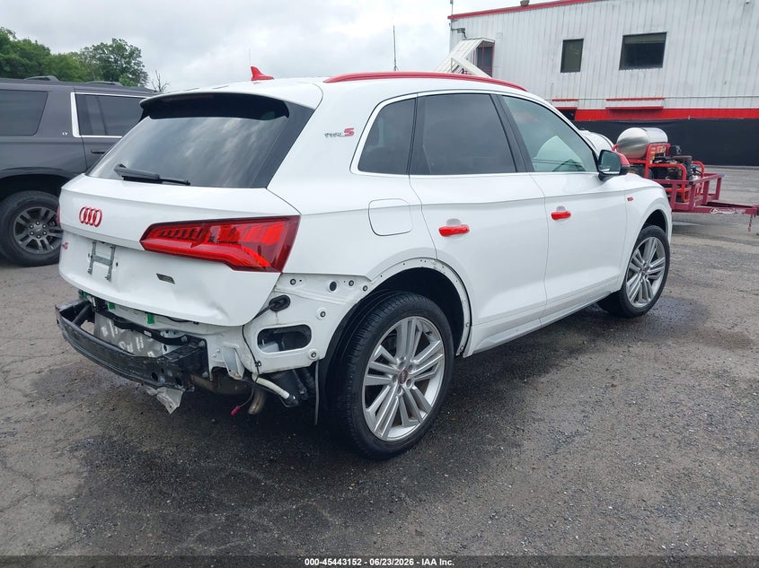 2019 Audi Q5 VIN WA1BNAFY8K2019328 IAAI salvage auction — REAR END, Salvage - Greater Than 75% (Maryland), sold $10,850 on 2026-07-22 (photo 4)