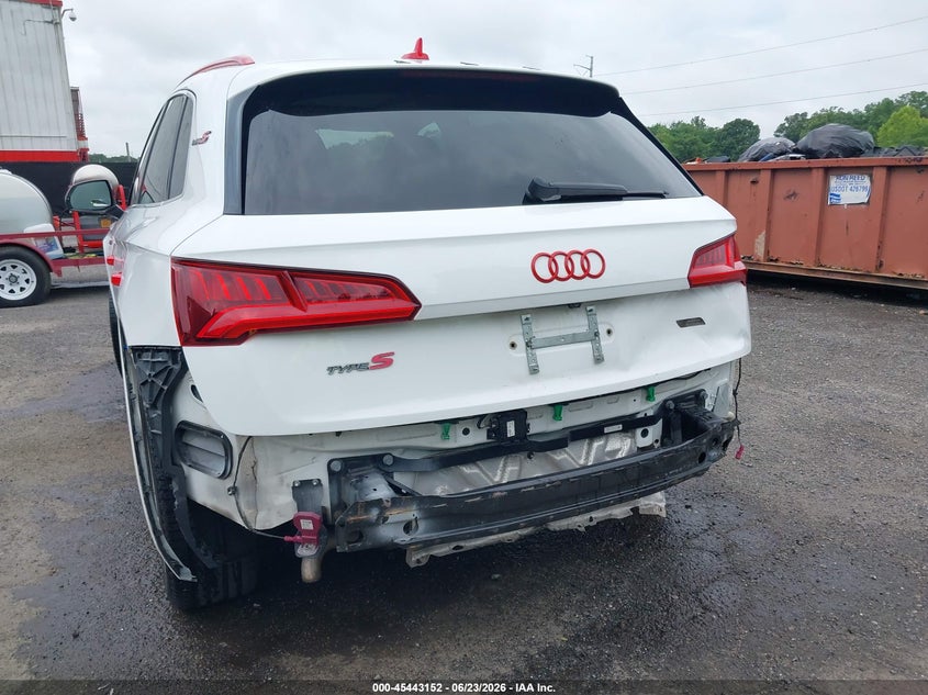 2019 Audi Q5 VIN WA1BNAFY8K2019328 IAAI salvage auction — REAR END, Salvage - Greater Than 75% (Maryland), sold $10,850 on 2026-07-22 (photo 6)
