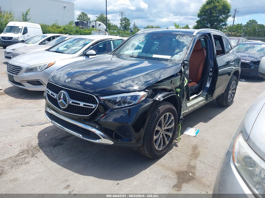 2024 Mercedes-benz Glc VIN W1NKM4HB4RF232047 IAAI salvage auction — SIDE, Salvage (North Carolina), sold $20,300 on 2026-07-08 (photo 2)