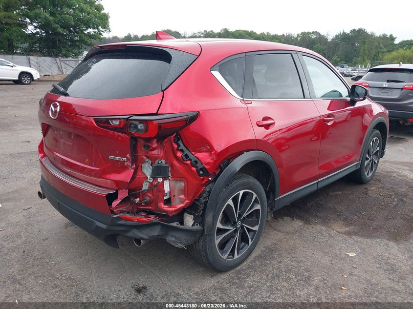 2022 Mazda Cx-5 VIN JM3KFBDM5N1533079 IAAI salvage auction — RIGHT REAR, Salvage Title, sold $14,175 on 2026-07-14 (photo 4)