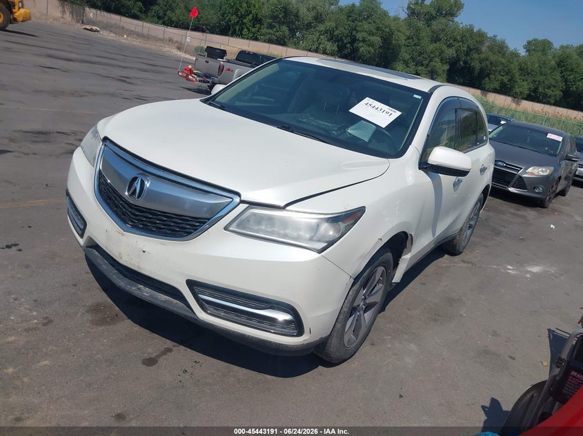 2015 Acura Mdx VIN 5FRYD4H25FB030270 IAAI salvage auction — NORMAL WEAR, Clear (Idaho), sold $650 on 2026-07-09 (photo 2)