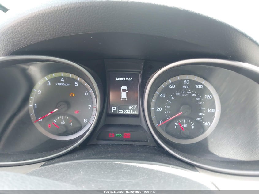 2014 Hyundai Santa fe VIN 5XYZTDLB6EG152434 IAAI salvage auction — REAR END, Salvage (Georgia), sold $875 on 2026-07-29 (photo 7)