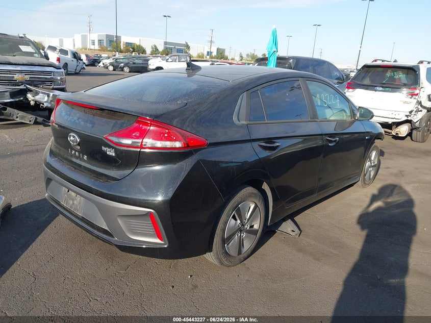 2017 Hyundai Ioniq VIN KMHC65LC0HU049505 IAAI salvage auction — LEFT FRONT, Salvage Title, sold $850 on 2026-07-10 (photo 4)