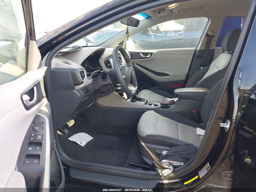 2017 Hyundai Ioniq VIN KMHC65LC0HU049505 IAAI salvage auction — LEFT FRONT, Salvage Title, sold $850 on 2026-07-10 (photo 5)