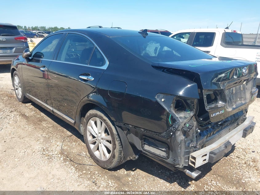 2010 Lexus Es 350 VIN JTHBK1EG7A2369280 IAAI salvage auction — REAR END, Salvage (Alabama), sold $575 on 2026-07-28 (photo 3)