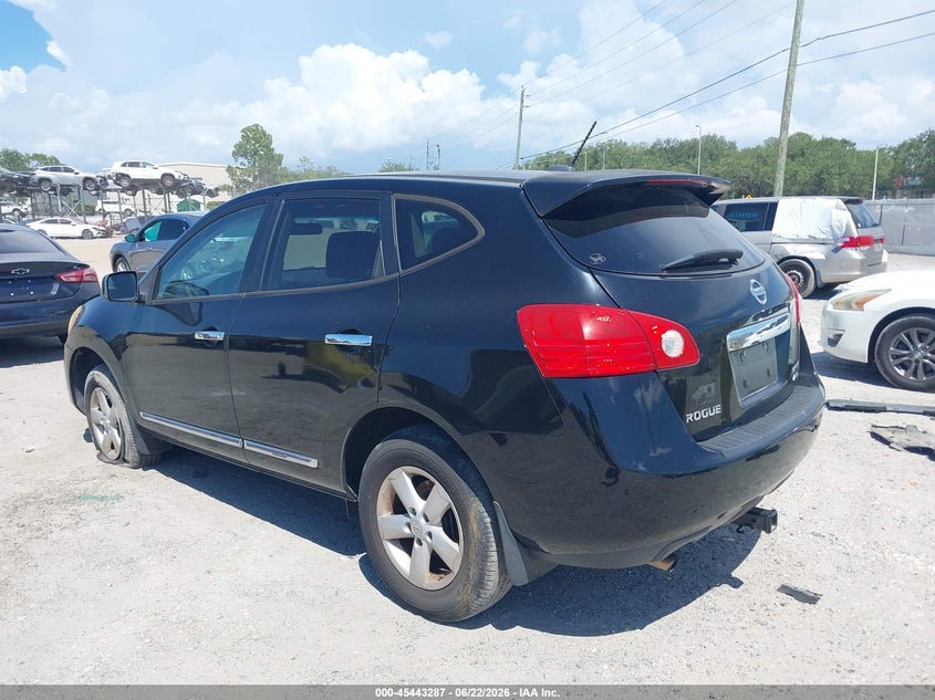 2012 Nissan Rogue VIN JN8AS5MV5CW377303 IAAI salvage auction — NORMAL WEAR, Clear (Florida), sold $475 on 2026-07-21 (photo 3)