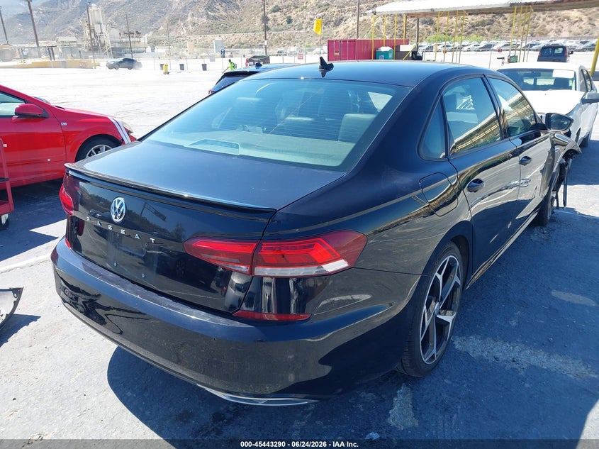 2021 Volkswagen Passat VIN 1VWMA7A32MC008859 IAAI salvage auction — FRONT END, Salvage Title, sold $1,700 on 2026-07-22 (photo 4)