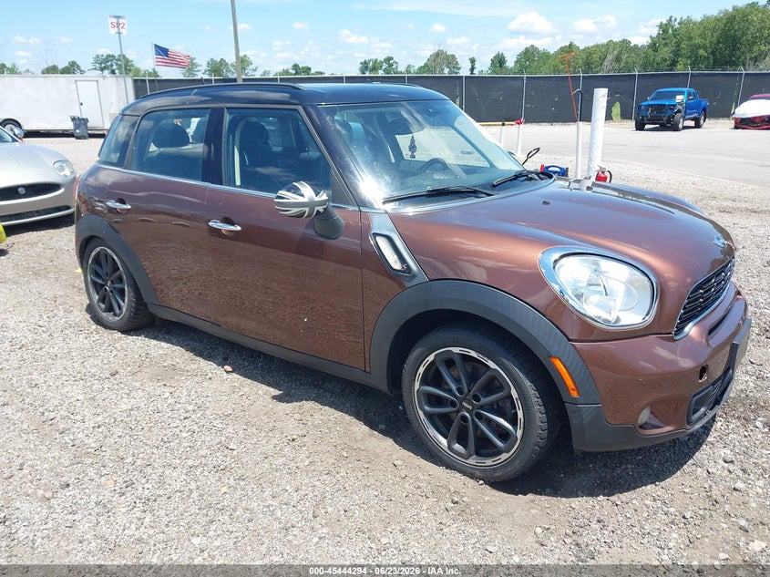 2014 Mini Countryman VIN WMWZC3C52EWP25396 IAAI salvage auction — FRONT END, Salvage (Ohio), sold $350 on 2026-07-29 (photo 1)