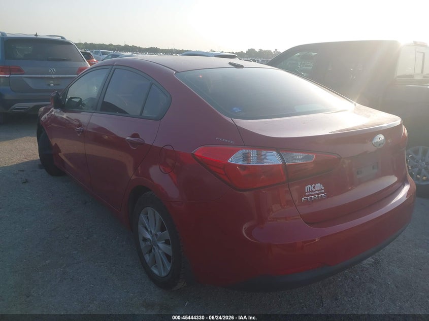 2014 Kia Forte VIN KNAFX4A66E5134115 IAAI salvage auction — FRONT END, Salvage Title, sold $675 on 2026-07-28 (photo 3)