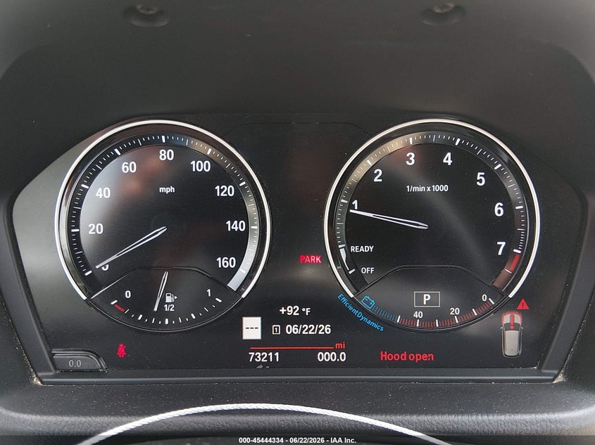 2021 BMW X1 VIN WBXJG7C07M3M65581 IAAI salvage auction — FRONT END, Original (Texas), sold $5,800 on 2026-08-01 (photo 7)