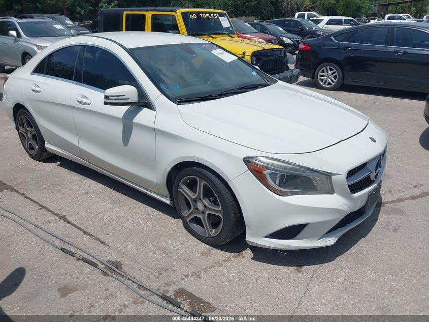 2014 Mercedes-benz Cla-klasse VIN WDDSJ4EBXEN152567 IAAI salvage auction — REPOSSESSION, Nrc Lienholder Repossession Paperwork (Texas), sold $25 on 2026-07-27 (photo 1)