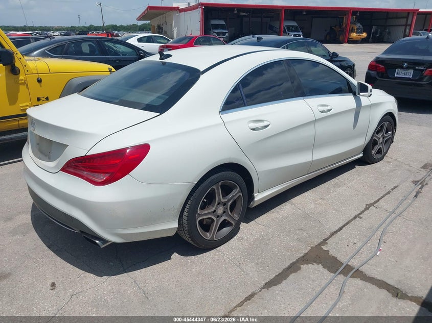 2014 Mercedes-benz Cla-klasse VIN WDDSJ4EBXEN152567 IAAI salvage auction — REPOSSESSION, Nrc Lienholder Repossession Paperwork (Texas), sold $25 on 2026-07-27 (photo 4)