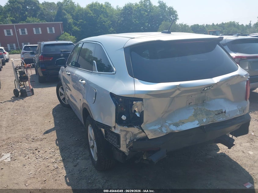 2021 Kia Sorento VIN 5XYRG4LC6MG016574 IAAI salvage auction — REAR END, Salvage (Massachusetts), sold $3,150 on 2026-07-25 (photo 3)