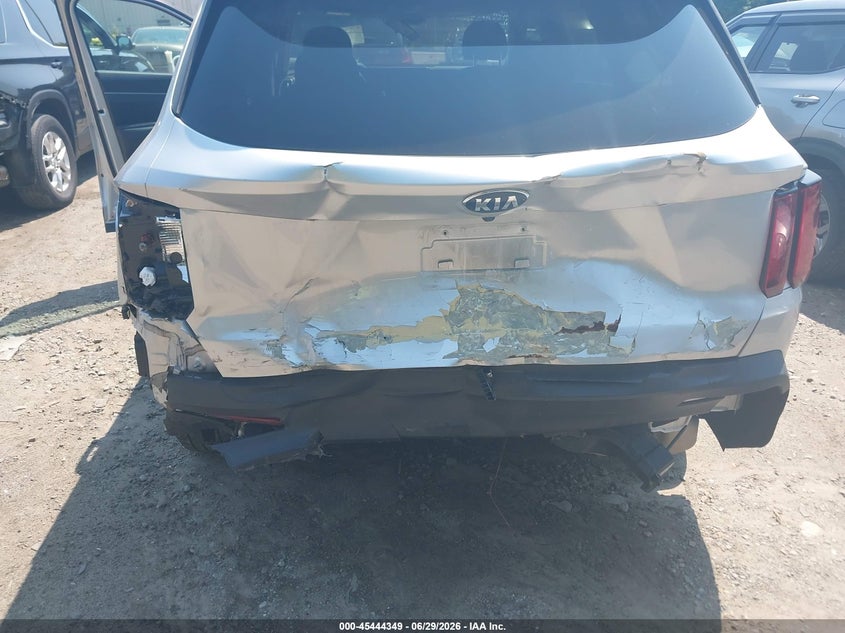 2021 Kia Sorento VIN 5XYRG4LC6MG016574 IAAI salvage auction — REAR END, Salvage (Massachusetts), sold $3,150 on 2026-07-25 (photo 6)