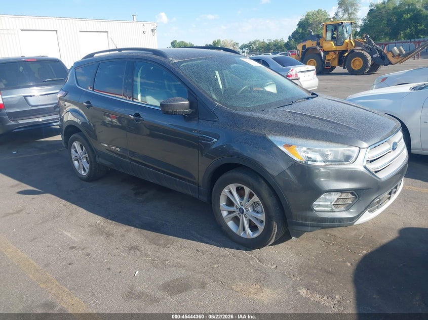 2018 Ford Escape VIN 1FMCU9GDXJUB81080 IAAI salvage auction — NORMAL WEAR, Clear (Utah), sold $2,100 on 2026-07-09 (photo 1)
