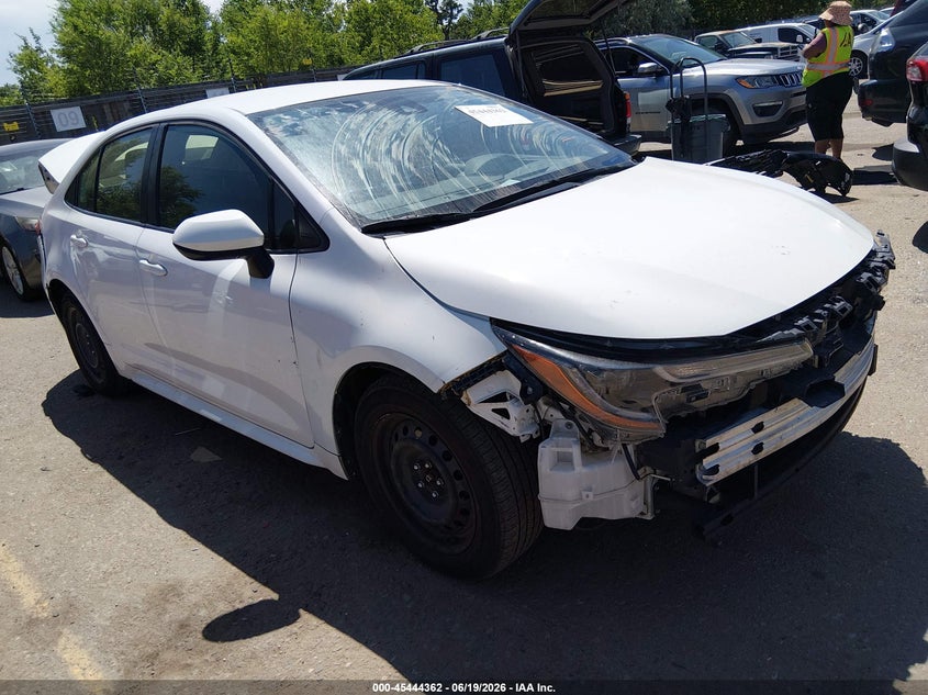 2020 Toyota Corolla VIN JTDEPRAE8LJ030779 IAAI salvage auction — FRONT & REAR, Clear (Colorado), sold $4,975 on 2026-07-28 (photo 1)