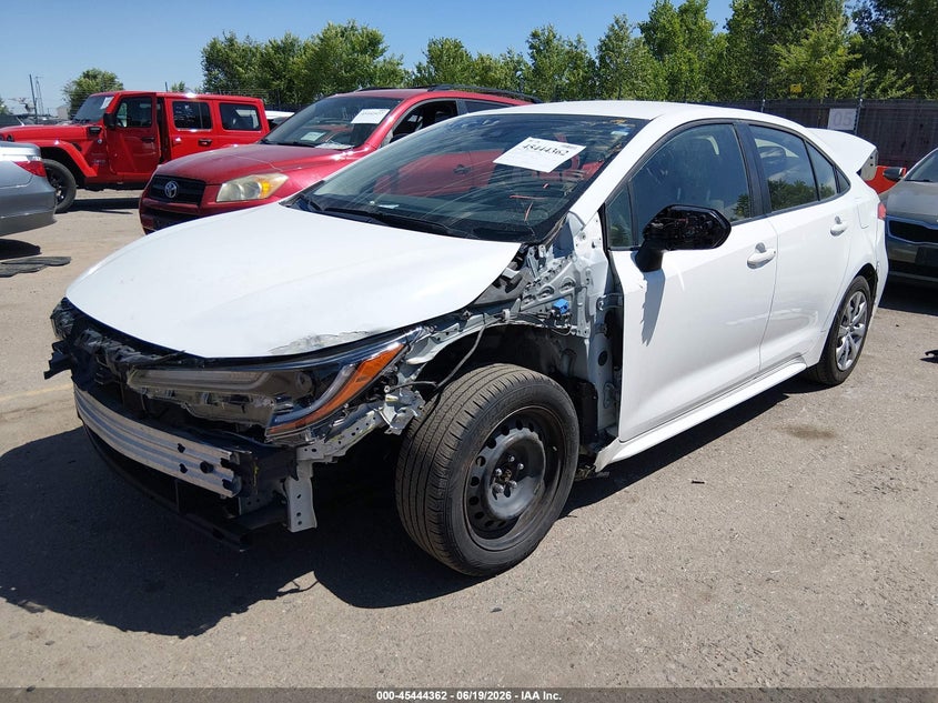 2020 Toyota Corolla VIN JTDEPRAE8LJ030779 IAAI salvage auction — FRONT & REAR, Clear (Colorado), sold $4,975 on 2026-07-28 (photo 2)