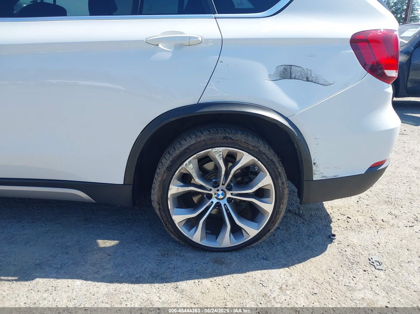 2017 BMW X5 VIN 5UXKR0C37H0V78417 IAAI salvage auction — LEFT REAR, Bill Of Sale (Washington), sold $8,900 on 2026-07-15 (photo 6)