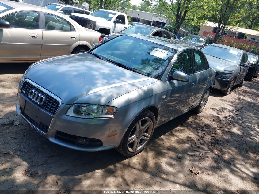 2008 Audi A4 VIN WAUDF78E48A043185 IAAI salvage auction — NORMAL WEAR, Clear (Virginia), sold $300 on 2026-07-09 (photo 2)