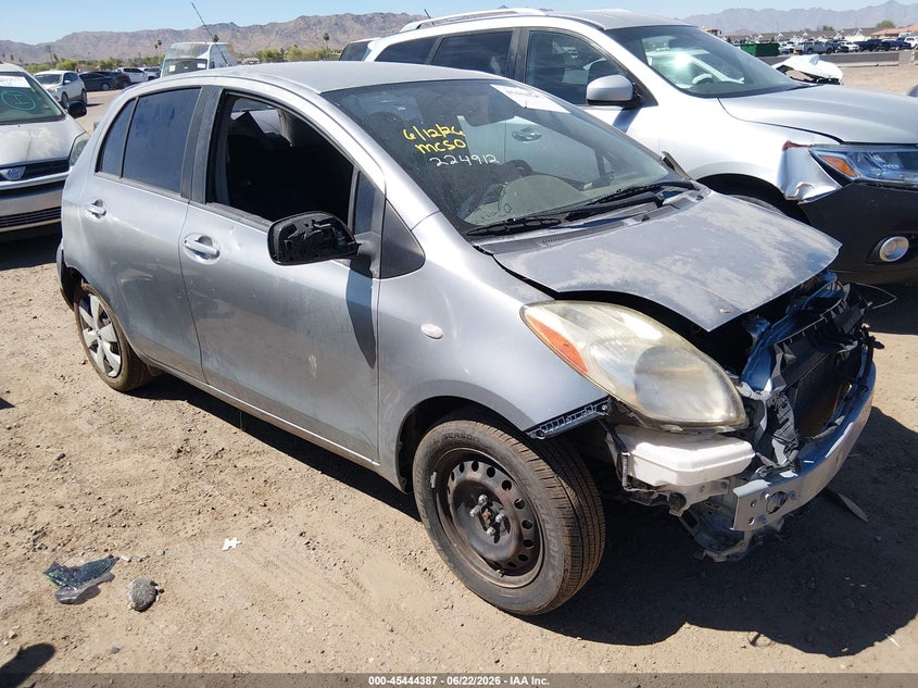 2009 Toyota Yaris VIN JTDKT903195224912 IAAI salvage auction — NORMAL WEAR, Clear-Dealer Only (Arizona), sold $300 on 2026-07-21 (photo 1)