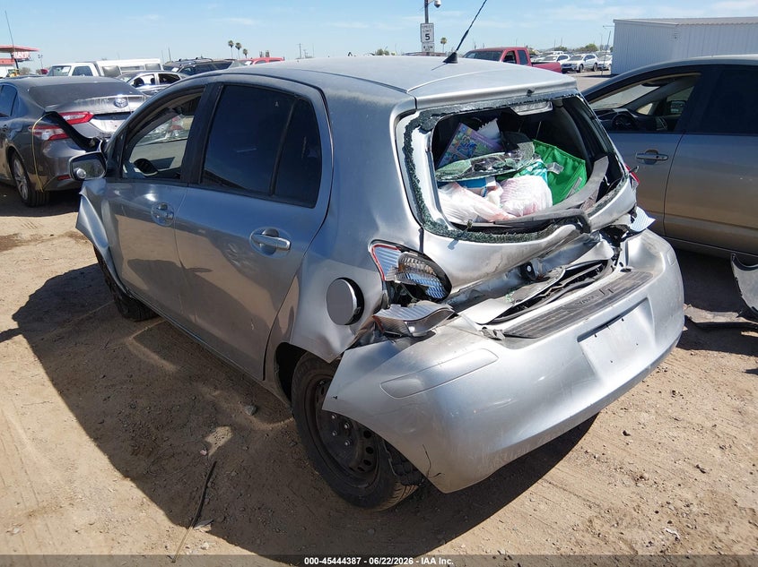 2009 Toyota Yaris VIN JTDKT903195224912 IAAI salvage auction — NORMAL WEAR, Clear-Dealer Only (Arizona), sold $300 on 2026-07-21 (photo 3)