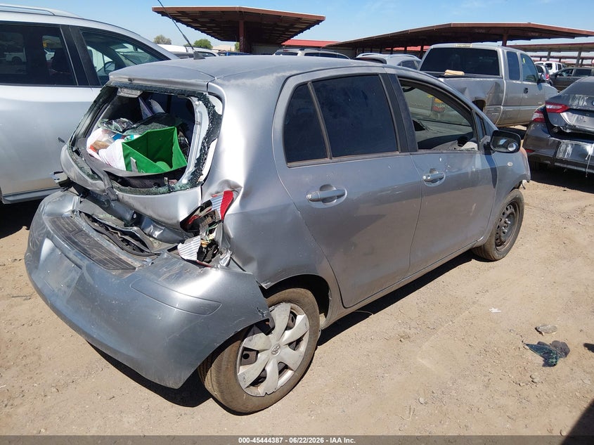 2009 Toyota Yaris VIN JTDKT903195224912 IAAI salvage auction — NORMAL WEAR, Clear-Dealer Only (Arizona), sold $300 on 2026-07-21 (photo 4)