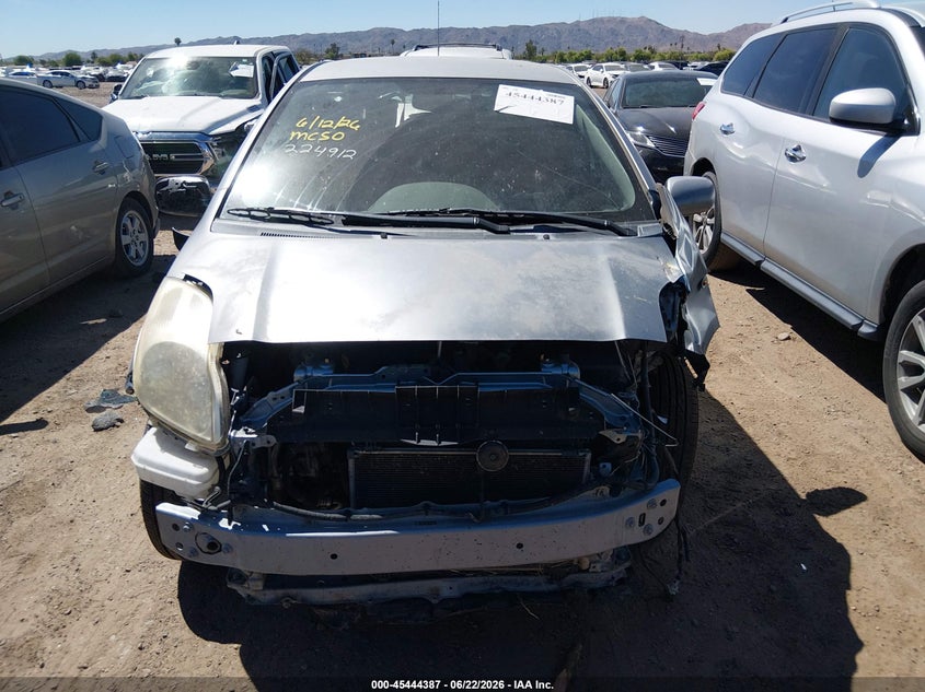 2009 Toyota Yaris VIN JTDKT903195224912 IAAI salvage auction — NORMAL WEAR, Clear-Dealer Only (Arizona), sold $300 on 2026-07-21 (photo 6)