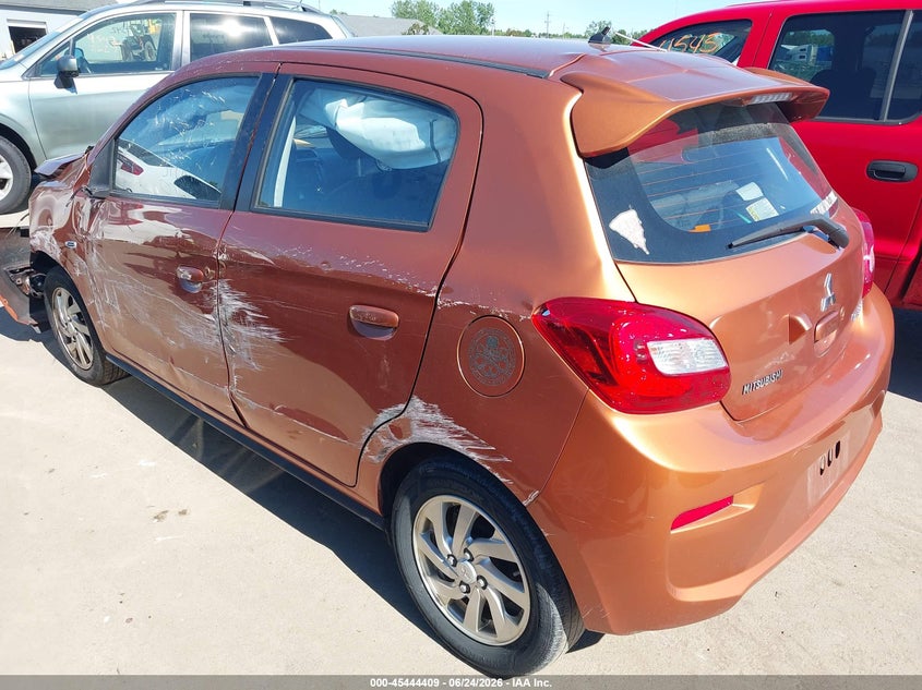 2018 Mitsubishi Mirage VIN ML32A4HJXJH008381 IAAI salvage auction — ROLLOVER, Salvage (Ohio), sold $325 on 2026-07-21 (photo 3)