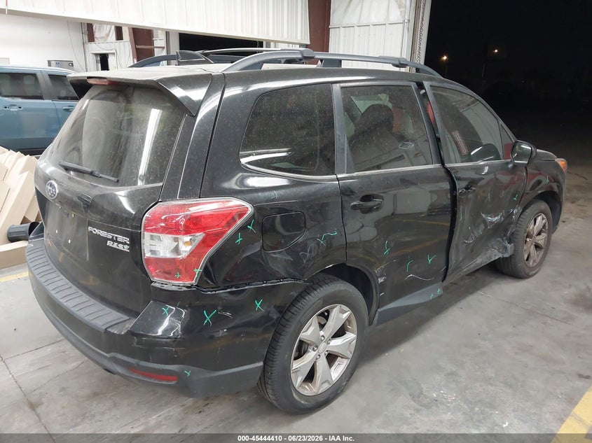 2016 Subaru Forester VIN JF2SJAHC3GH498654 IAAI salvage auction — RIGHT SIDE, Salvage Title, sold $3,000 on 2026-08-01 (photo 4)