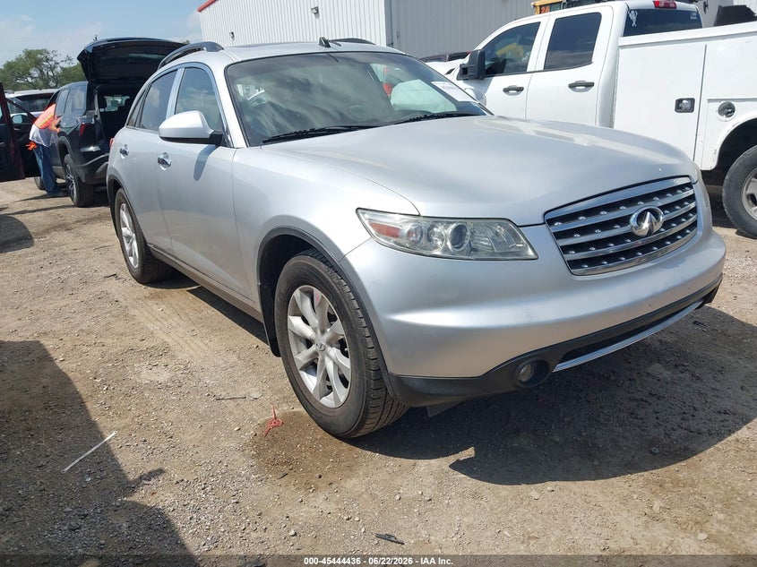 2006 Infiniti Fx35 VIN JNRAS08U16X102994 IAAI salvage auction — REAR END, Salvage (Texas), sold $275 on 2026-07-21 (photo 1)