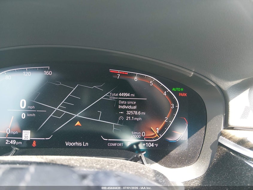 2020 BMW 5er VIN WBAJS3C08LCD66089 IAAI salvage auction — REAR END, Salvage (Idaho), sold $13,500 on 2026-07-13 (photo 7)