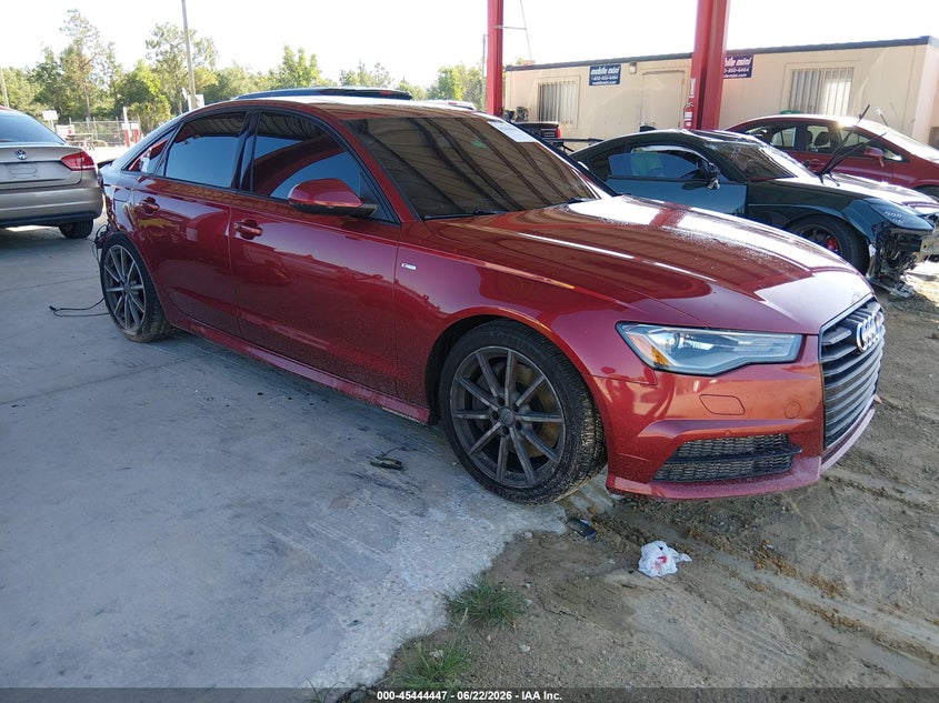 2017 Audi A6 VIN WAUD8AFC7HN039424 IAAI salvage auction — REAR END, Salvage Title, sold $2,200 on 2026-07-28 (photo 1)