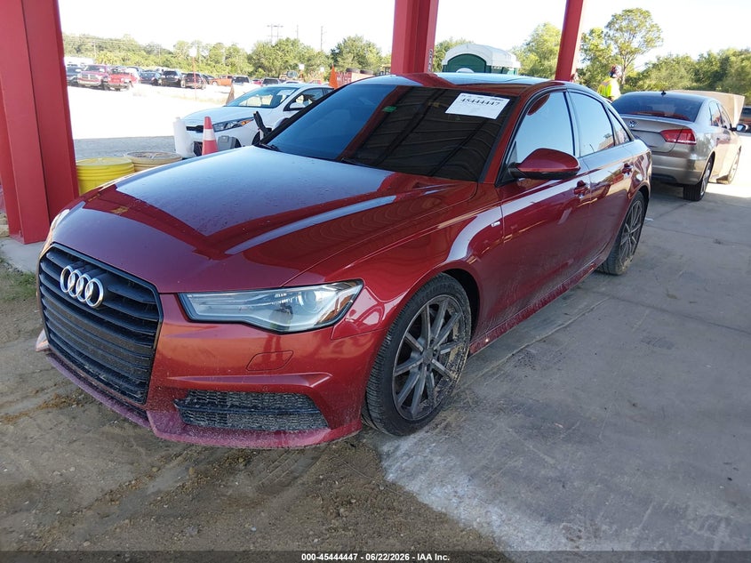 2017 Audi A6 VIN WAUD8AFC7HN039424 IAAI salvage auction — REAR END, Salvage Title, sold $2,200 on 2026-07-28 (photo 2)