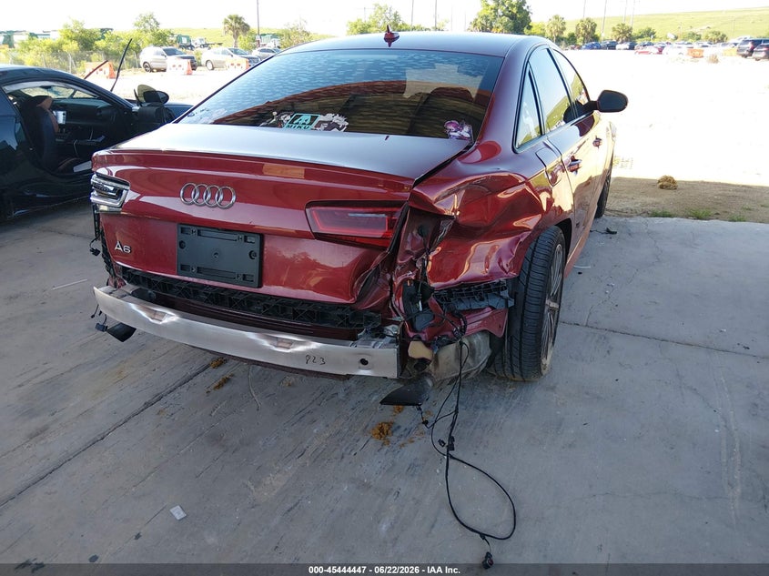 2017 Audi A6 VIN WAUD8AFC7HN039424 IAAI salvage auction — REAR END, Salvage Title, sold $2,200 on 2026-07-28 (photo 6)