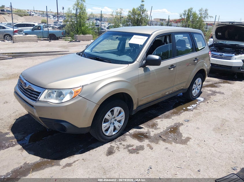 2009 Subaru Forester VIN JF2SH61609H755723 IAAI salvage auction — NORMAL WEAR, Clear (New Mexico), sold $1,525 on 2026-07-06 (photo 2)