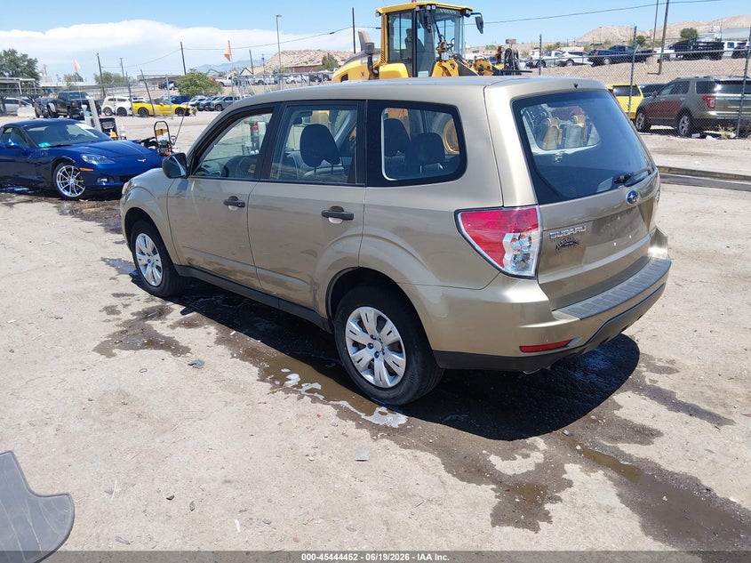 2009 Subaru Forester VIN JF2SH61609H755723 IAAI salvage auction — NORMAL WEAR, Clear (New Mexico), sold $1,525 on 2026-07-06 (photo 3)