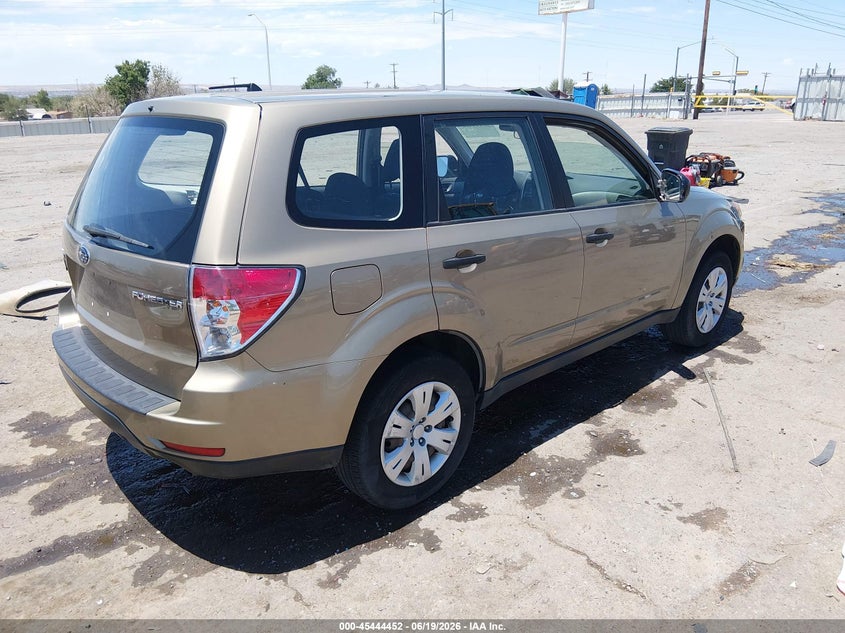 2009 Subaru Forester VIN JF2SH61609H755723 IAAI salvage auction — NORMAL WEAR, Clear (New Mexico), sold $1,525 on 2026-07-06 (photo 4)