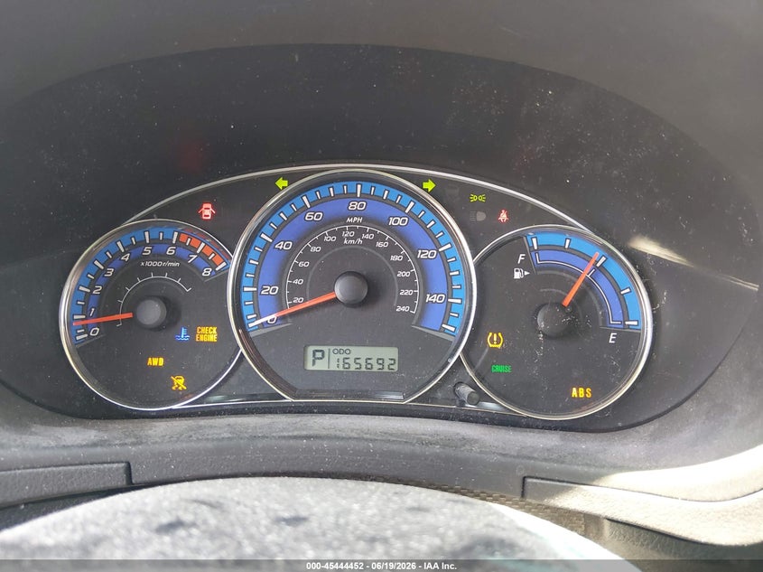 2009 Subaru Forester VIN JF2SH61609H755723 IAAI salvage auction — NORMAL WEAR, Clear (New Mexico), sold $1,525 on 2026-07-06 (photo 7)