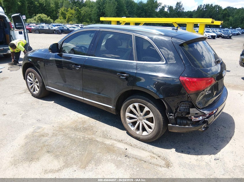 2013 Audi Q5 VIN WA1CFAFP2DA055307 IAAI salvage auction — REAR END, Salvage Title, sold $825 on 2026-07-10 (photo 3)