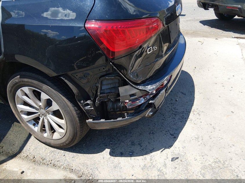 2013 Audi Q5 VIN WA1CFAFP2DA055307 IAAI salvage auction — REAR END, Salvage Title, sold $825 on 2026-07-10 (photo 6)