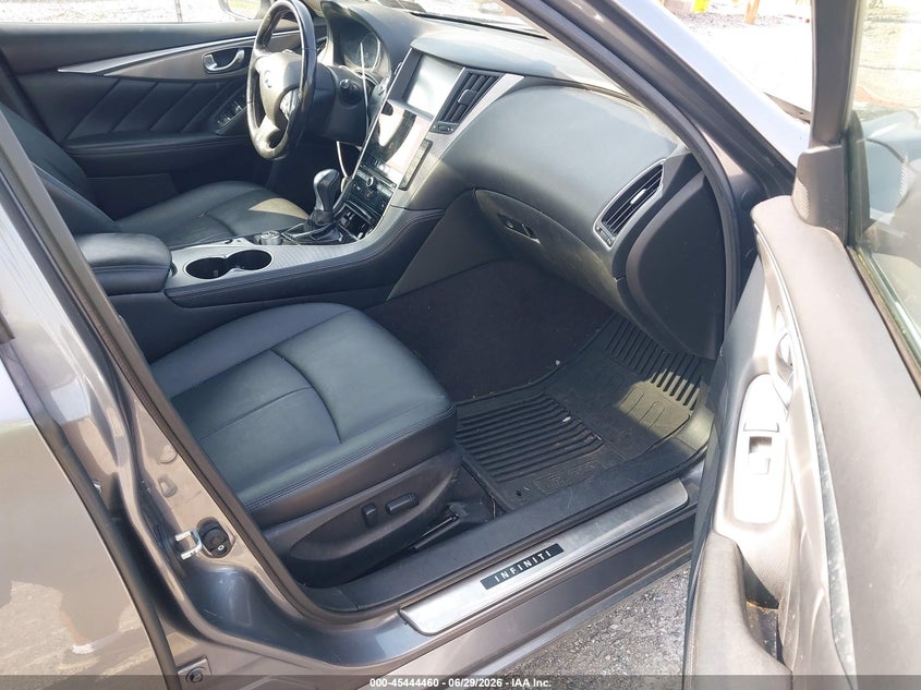 2015 Infiniti Q50 VIN JN1BV7AR7FM407818 IAAI salvage auction — RIGHT FRONT, Salvage (Pennsylvania), sold $725 on 2026-08-26 (photo 5)