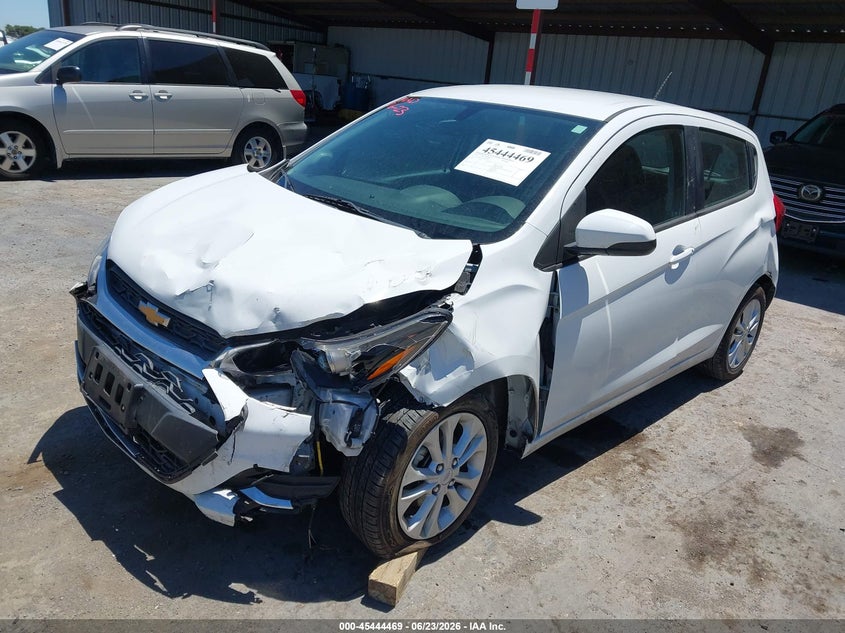 2020 Chevrolet Spark VIN KL8CD6SA4LC427817 IAAI salvage auction — FRONT END, Salvage (California), sold $1,100 on 2026-07-30 (photo 2)