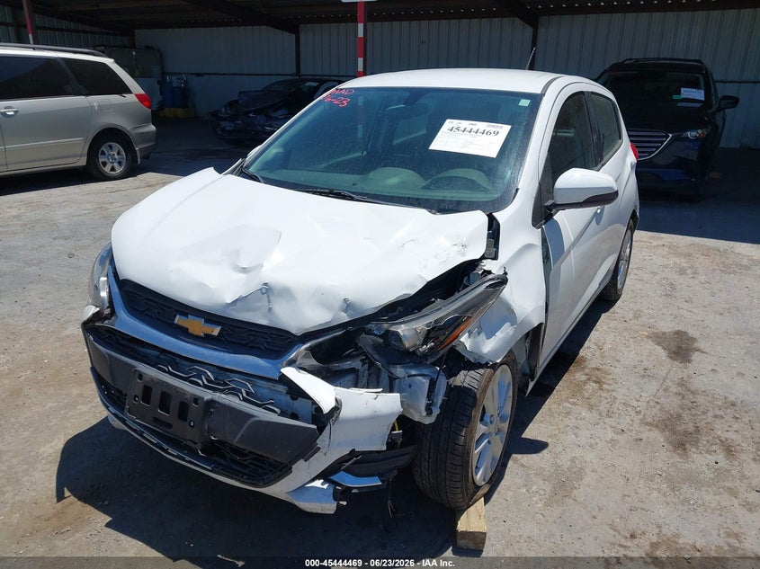 2020 Chevrolet Spark VIN KL8CD6SA4LC427817 IAAI salvage auction — FRONT END, Salvage (California), sold $1,100 on 2026-07-30 (photo 6)
