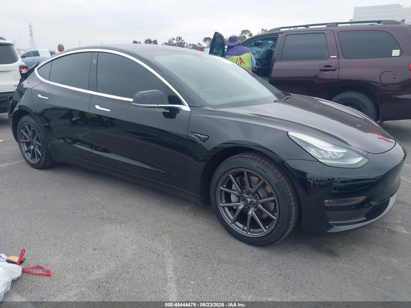 2019 Tesla Model 3 VIN 5YJ3E1EA7KF410272 IAAI salvage auction — REAR END, Salvage Title, sold $1,700 on 2026-07-23 (photo 1)