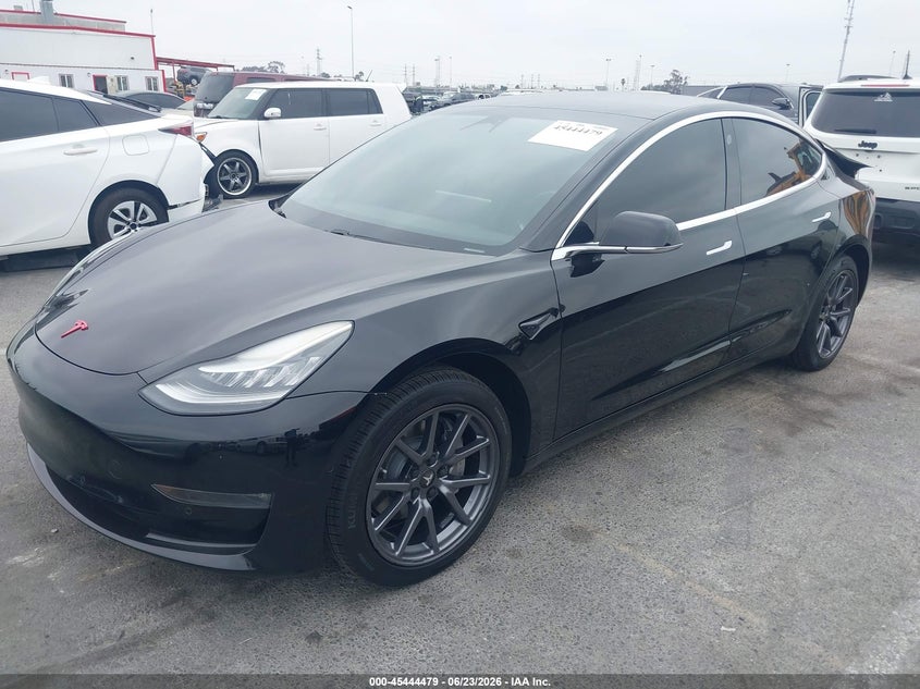 2019 Tesla Model 3 VIN 5YJ3E1EA7KF410272 IAAI salvage auction — REAR END, Salvage Title, sold $1,700 on 2026-07-23 (photo 2)